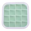 16 Grid Silicone Ice Cube Mold Drink Beverage Ice Cube Casting Mold with Lid