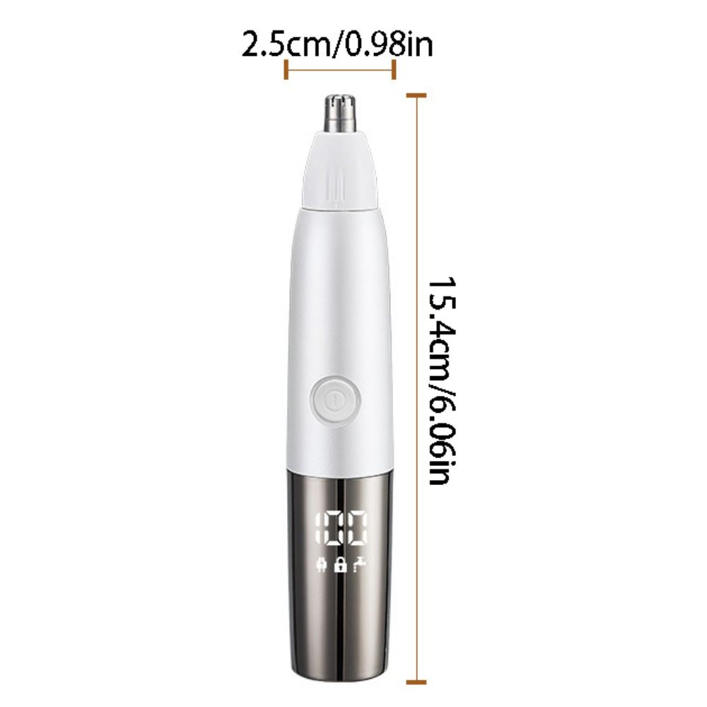 Gentle Eyebrow Trimmer Painless Nose Hair Remover Electric Nose Hair Trimmer  Wet and Dry Hair