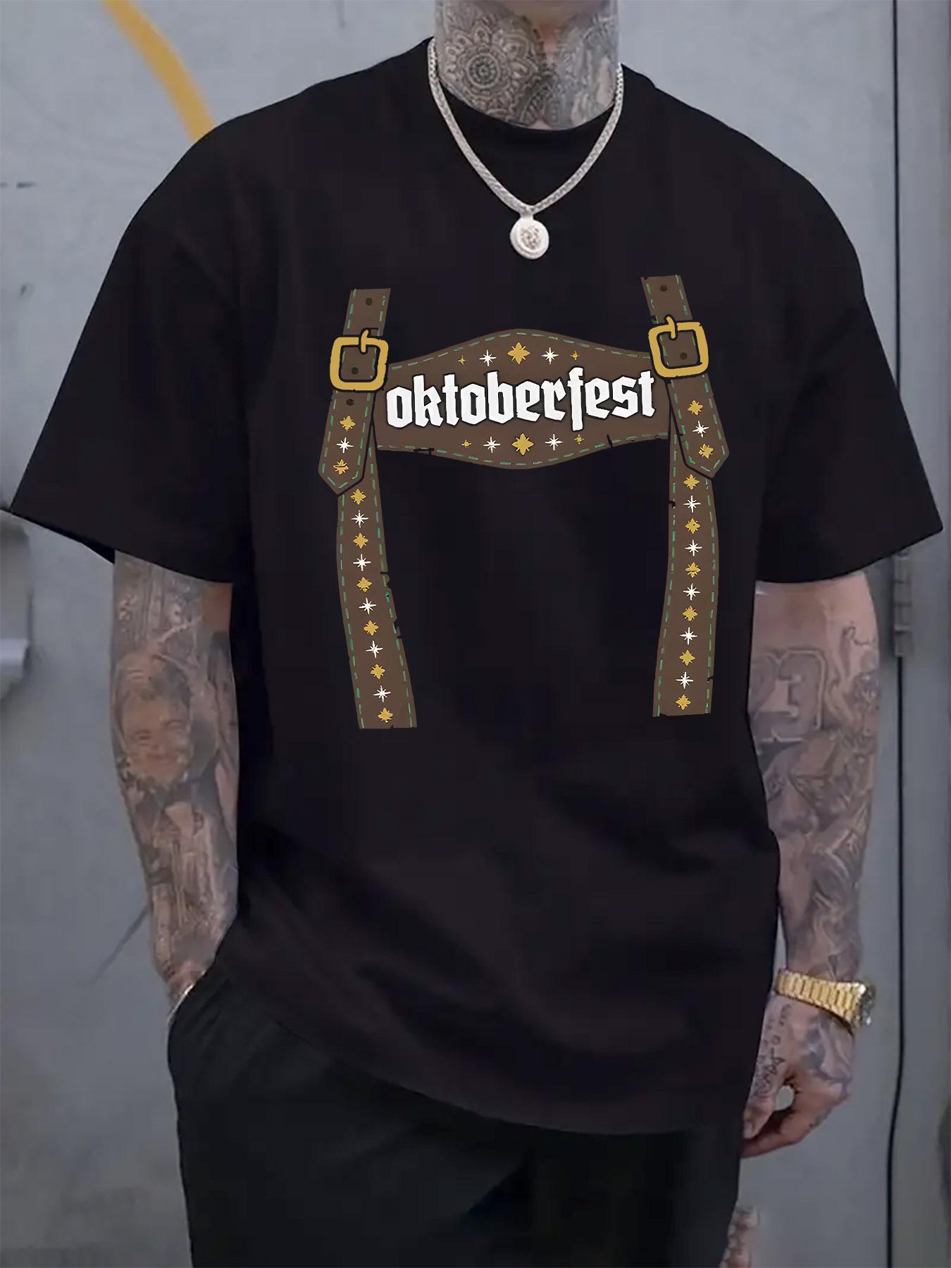 

Oktoberfest Graphic T-shirt - Casual Crew Neck S