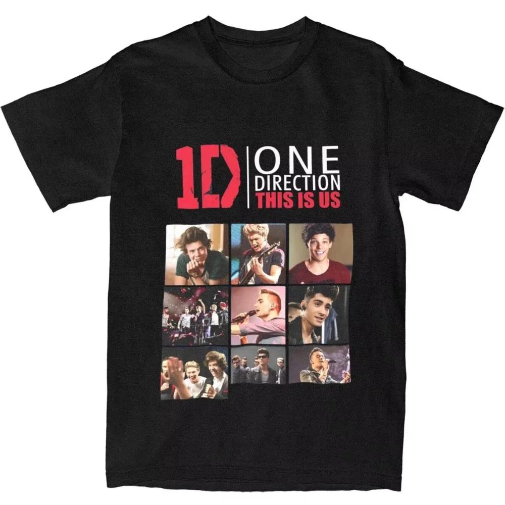 Tricouri cu Imprimeu Femei One Direction Tricou Rapper Mânecă Scurtă Topuri Cântăreț Vintage Vară Hip Hop Haine Femei
