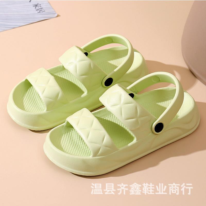 New Soft-soled Student Bathroom Slippers Beach Cool Slippers Women's Indoor Drag Summer Going Out Flats