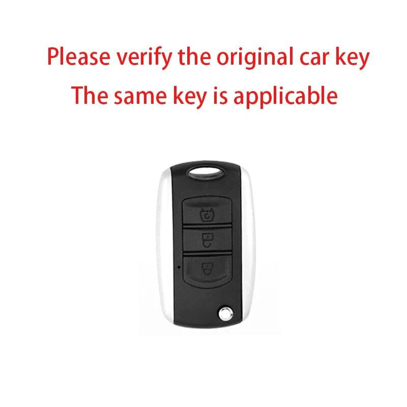 Zinc Alloy Leather Car Key Case For Dongfeng Fengguang Dfsk 580 Dfm Honor 560 500 Car Key Key Case Keychain Case