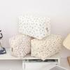 1 Pc Exquisite Bowknot Single-layer Pencil Case, Floral Pattern Design Storage Bag, a Must-have for Back To School Season