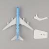 Aircraft Model Korea B747 Simulation 20cm 1:400 Metal Alloy Material with Landing Gear Decoration Brithday Model Airplane