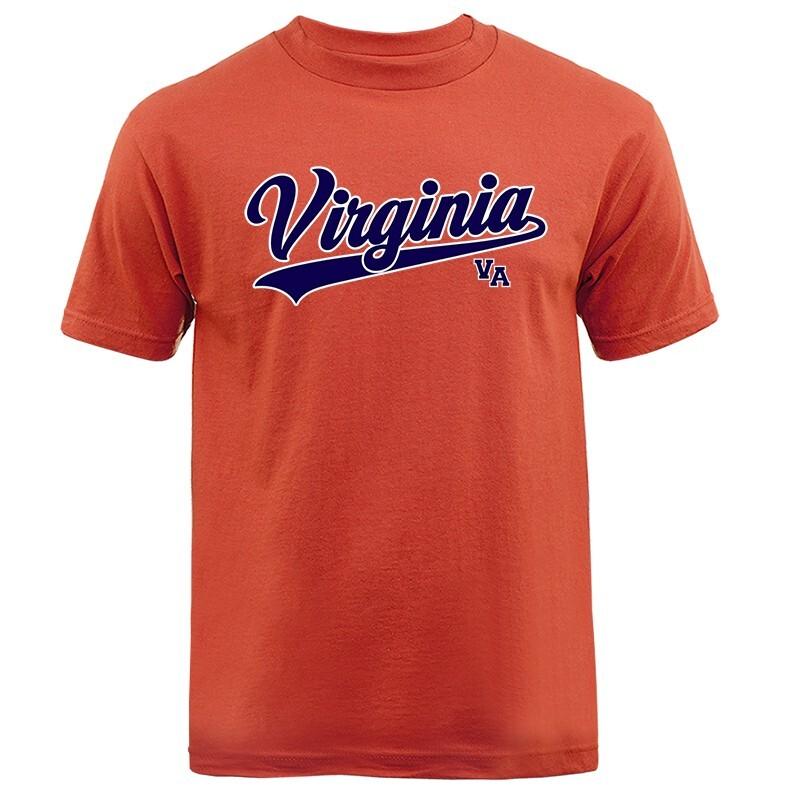 State of Virginia Swoosh VA Graphic T-shirt Unisex T-Shirt XXXXL