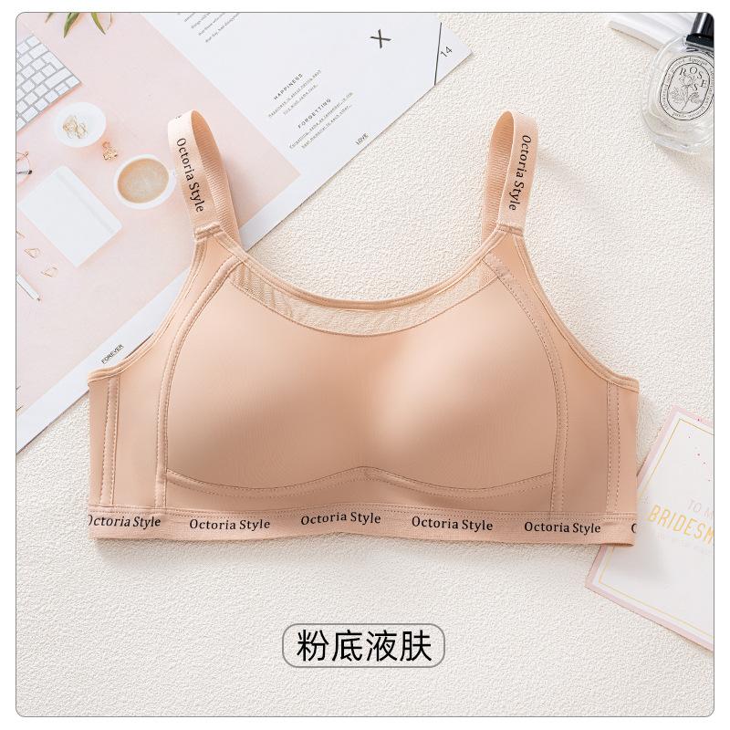 

Traceless sports bra comfortable and breathable anti-light tube top light upper support adjustment bra fixed 34/75