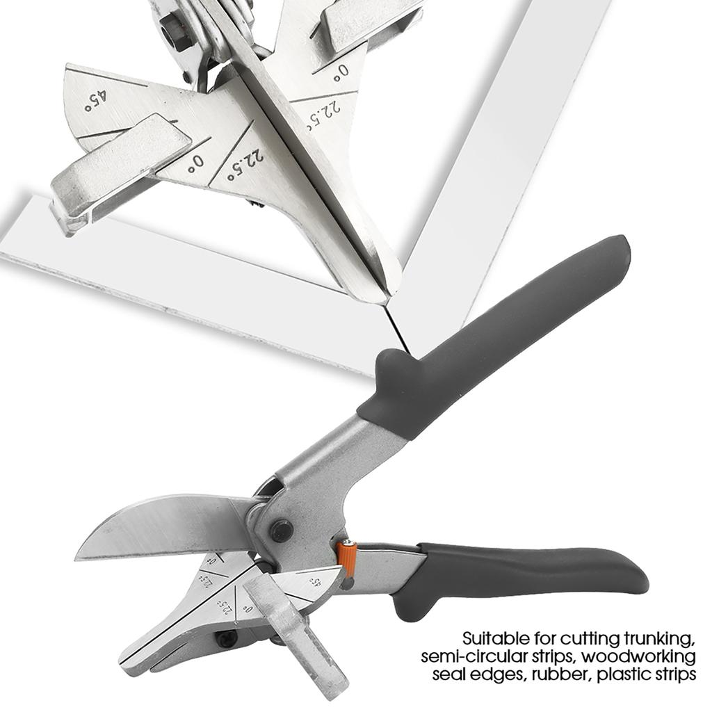 Multi function Adjustable Angle Trunking Scissors Wire Trim Cutter Hand Tool 45 degrees  90 degrees