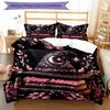 3PC Custom Name Witchcraft Magic Art Bedding Set Duvet Cover Closure Includes 1 Duvet Cover & 2 Pillowcases for Bedroom