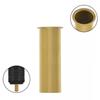 2 Pack 3" Long Brass Drain Tube in 1" Dia. for Transom Motorwell Baitwell