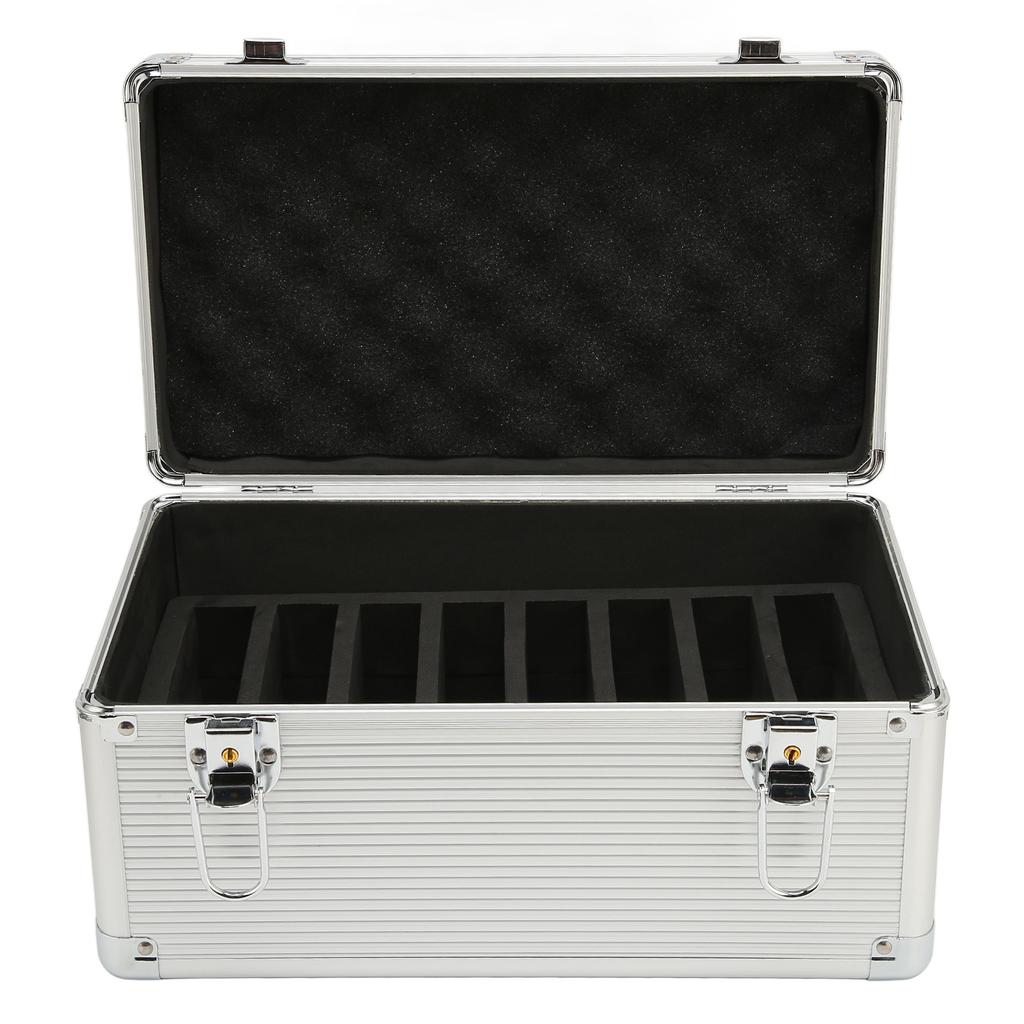 Hard Drive Case Hard Drive Storage Box 14 Bays Double Lock Design Hard Drive Case for 2.5in 3.5in Hard Drive