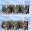 6Pcs Mask DIY Diamond Painting Card Rhinestone Painting Card Kit Diamond Painting Greeting Card for Holiday Party Favors