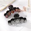 12cm Stor Størrelse Hårklype Rhinestone Luksus Hårnål Krabbeklype For Kvinner Temperament Stylingverktøy Klemme Tilbehør