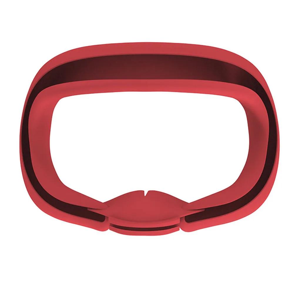 Silicone VR Face Cover for Meta Quest 3 Sweatproof Mask Cushion Lightproof Interface Replacement Accessories