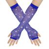Mesh Gloves Fingerless Fishnet Gloves Mittens Sheer Wear Fancy Dress For Womens Sexy Girls Punk Goth Dance Glove