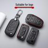 Genuine Leather Key Cover for Peugeot 308, 508, 408, 3008, 4008, 208 & Citroen Sega