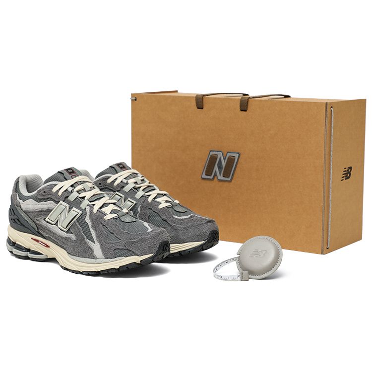 New Balance Nb 1906R Refined Future Tailored Gift Box Comfortable Fabric Leather Low Top Running Shoes Unisex Sneaker Gray M1906DA(S-BOX)
