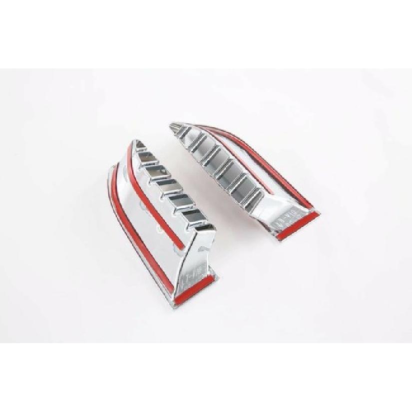 Front Headlight Eylied Cover Trim For Nissan Rogue X-Trail - Chrome 2PCS