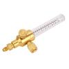 Nitrogen Flow Indicator Pure Copper Double Scale 1 4in Thread Inlet Outlet Connection Nitrogen Flow Indicator