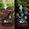 Haunted Hollow Welcome Tree, The Friendly Fright That Greets You Right! Light Up Resin Scene Prop Collectible Ornaments