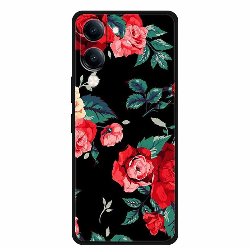 Case For Vivo Y04 Y04S Y37C 4G Soft Silicone TPU Protector Shell Cartoon Lovely Gift Anime Phone Cover Capa Y 04 04S 37C Bumper