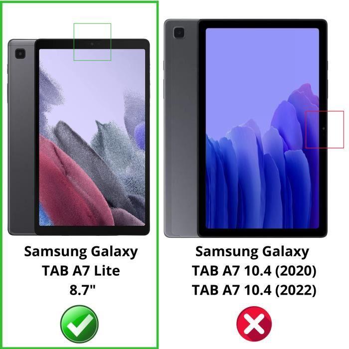 Protection écran en Plastique pour Samsung Galaxy TAB A7 LITE (2021) [Pack 4] Protecteur Film Resistant Phonillico®