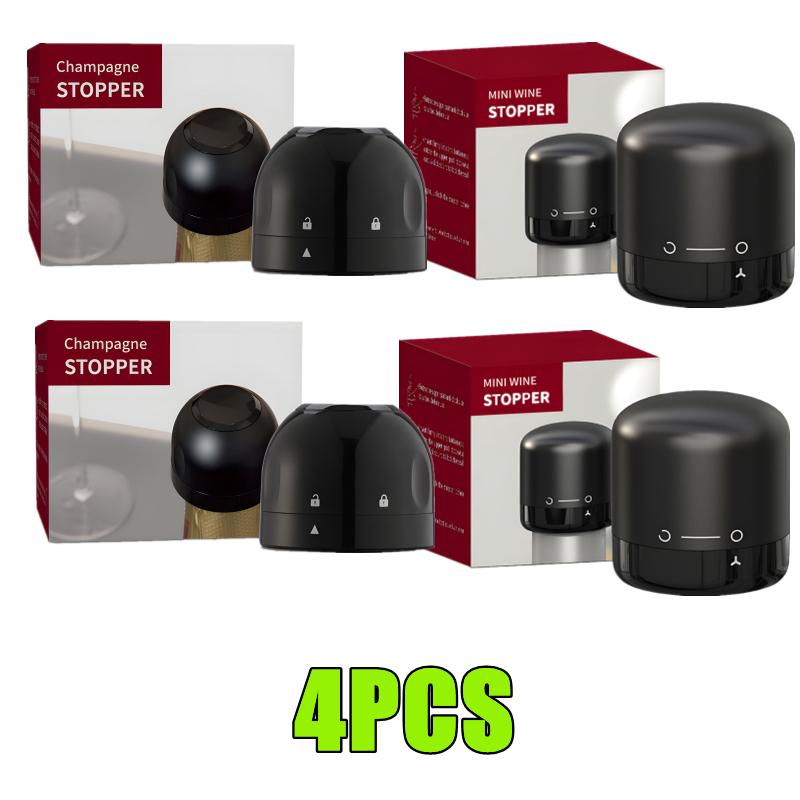 New Arrival 421PC Wine Stopper Reusable Bar Accessories Silicone Sealing Champagne Cork Keep Wine Freshness Bottle Cap Barware Home
