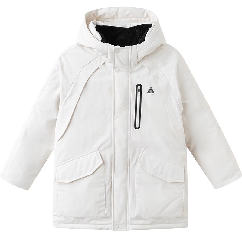 Balabala Kids' Unisex Hooded Down Jacket