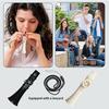 1 stuks Mondfluit Instrument Kazoo Kortmond Fluit voor Beginners Makkelijk te Spelen Directe Improvisatie Optredens Feest Reizen Cadeaus