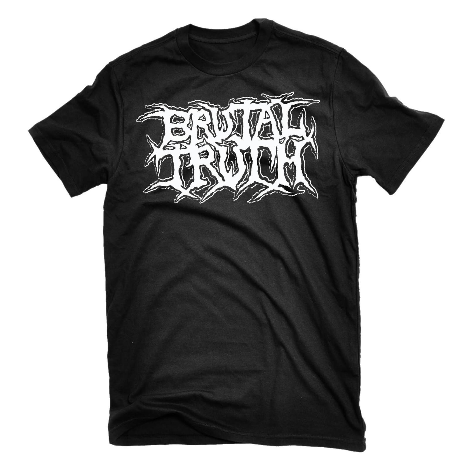 BRUTAL TRUTH Logo T-Shirt NEW! Relapse Records TS3005 S