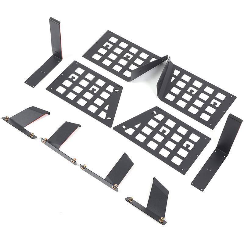 Car Trunk Side Window Storage Fence Storage Shelf Organizer Rack Hanging Bracket For Land Rover Freelander 2 2007-2015