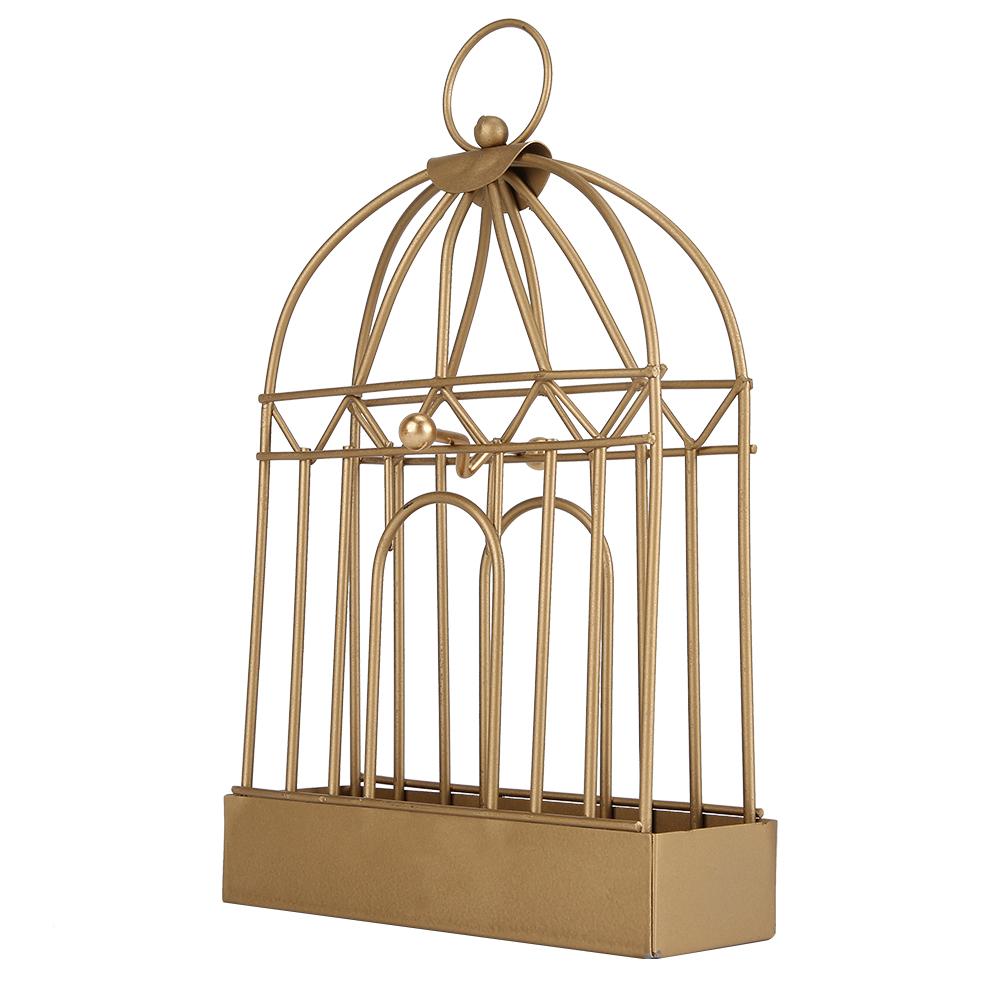 

Бытовая железная металлическая золотая подставка для благовоний от комаров, подставка в форме клетки золотой