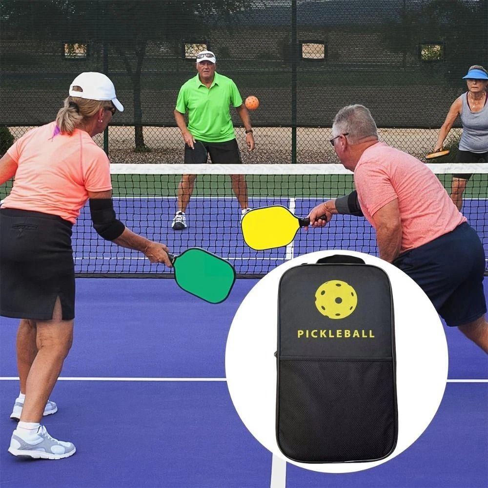 Waterproof Pickleball Paddle Protector Large Capacity Racket Carry Case Racket Storage Bag
