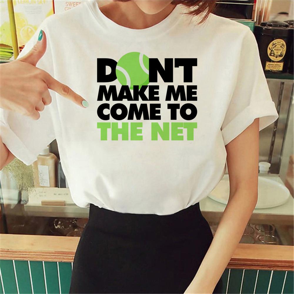 Tennis T-shirts Women Summer T Shirt Girl Japanese Y2k Harajuku Clothes