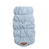 Warm Pet Jacket Vest Hoodie Dress with Double Buckle Design for Dogs And Cats Winter Clothing Outfit in 8 Colors