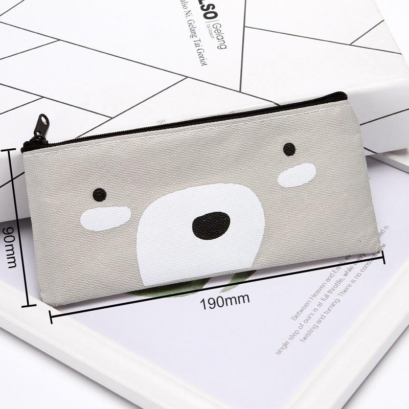 Transparent Mesh Pencil Case - Large Capacity Minimalist Bag for Students