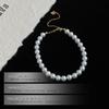 Cui Yan S925 Sterling Silver Korean Style White Pearl Bracelet for Women - Exquisite Hand Chain