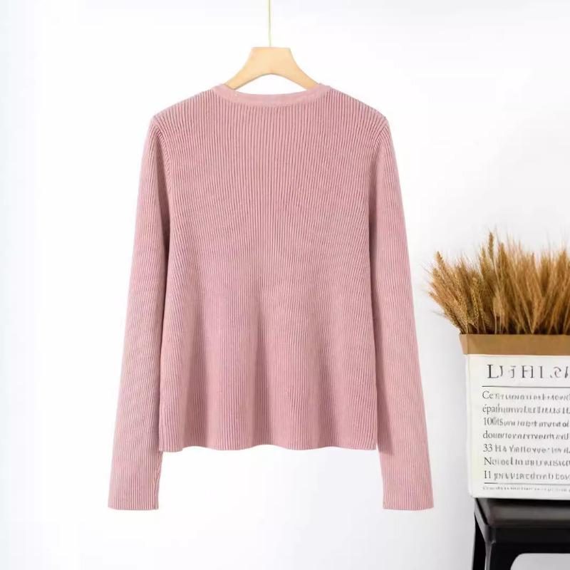 Cardigan exterior tricotat în culori solide pentru femei, de primăvară și toamnă