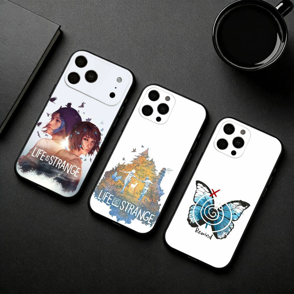 L-Life Is Strange Game Phone Case For iPhone 17pro, 16,15,14,13,12,11 X XR Plus,Others Soft Black Cover