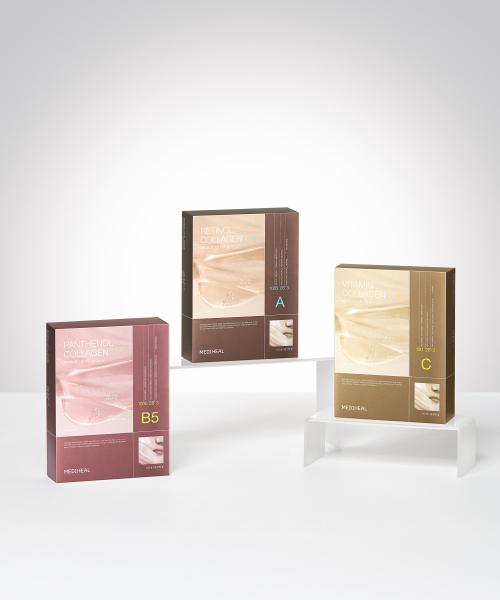 Mediheal Derma Seal Mask Nutrition/Moisture/Brightening Elasticity 4 Sheets