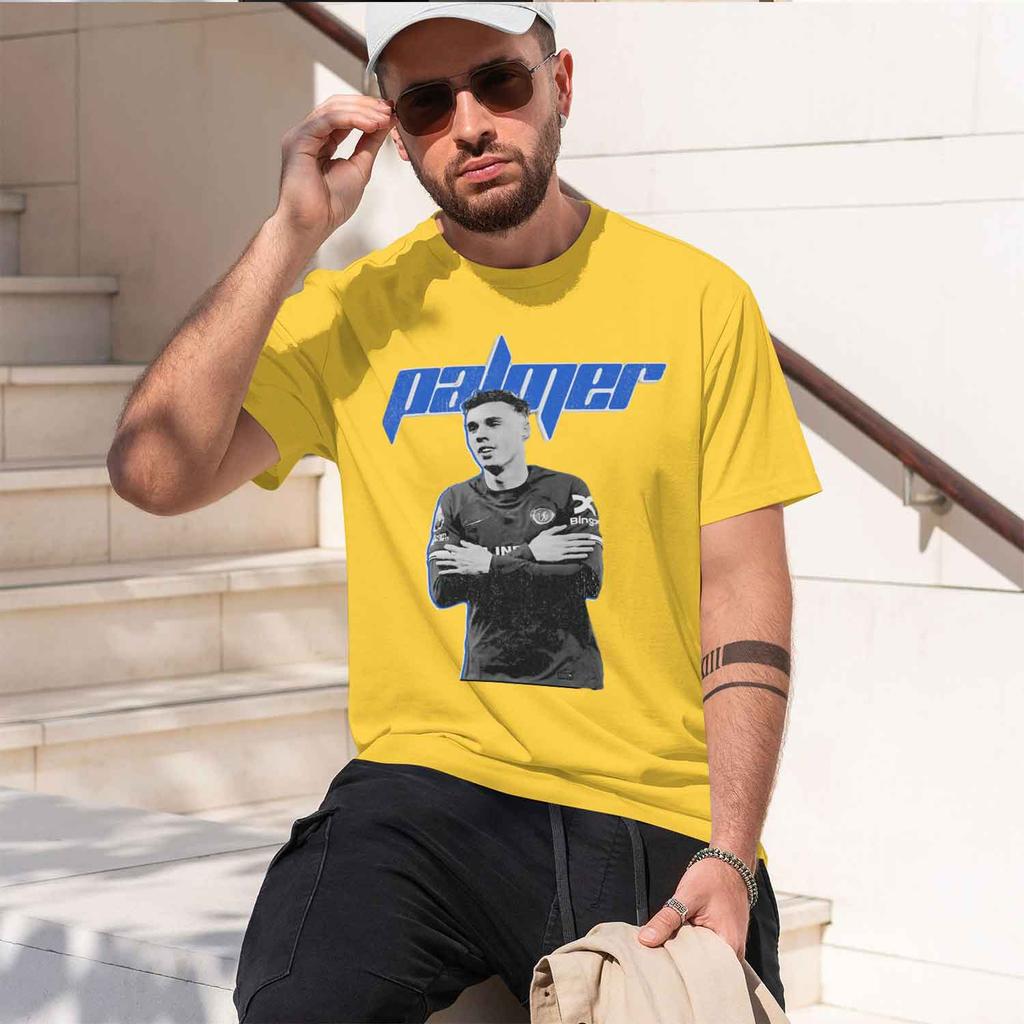 Palmer Unisexs Football Jersey Commemorative Shirt Summer Unisex D Short Sve Leisure Shirt 2026 New Model Shortsleeve Crewneck T