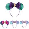 Blingy Minnie Mouse Headbands With Sparkling Glitter For Girls
