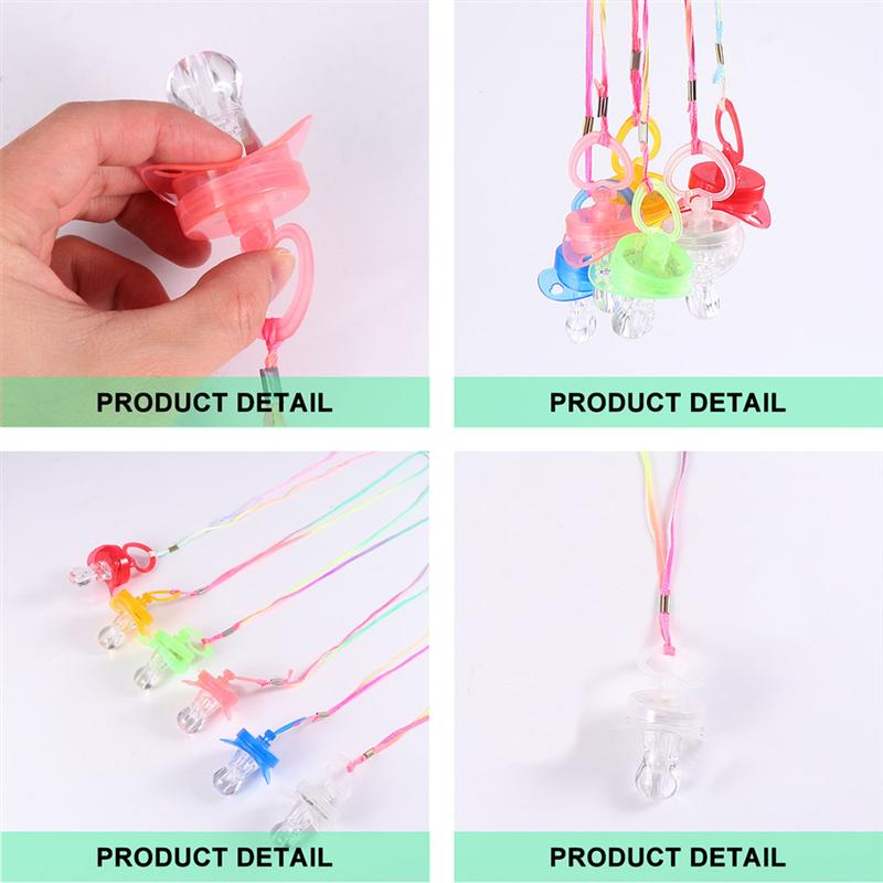 5 Pcs Pacifier Whistle Pleasurable Kids Toys Fashion Plaything Decor Funny Flashing