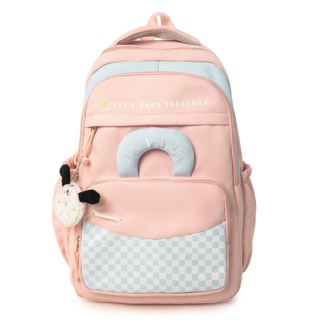 Schoolbag1011 new schoolbag high value lightweight campus large capacity backpack junior high school student backpack