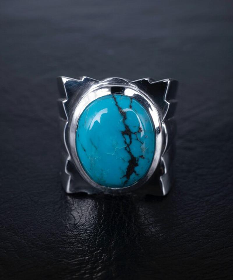 Josilver Signature Square Ring (Jumbo) - Turquoise