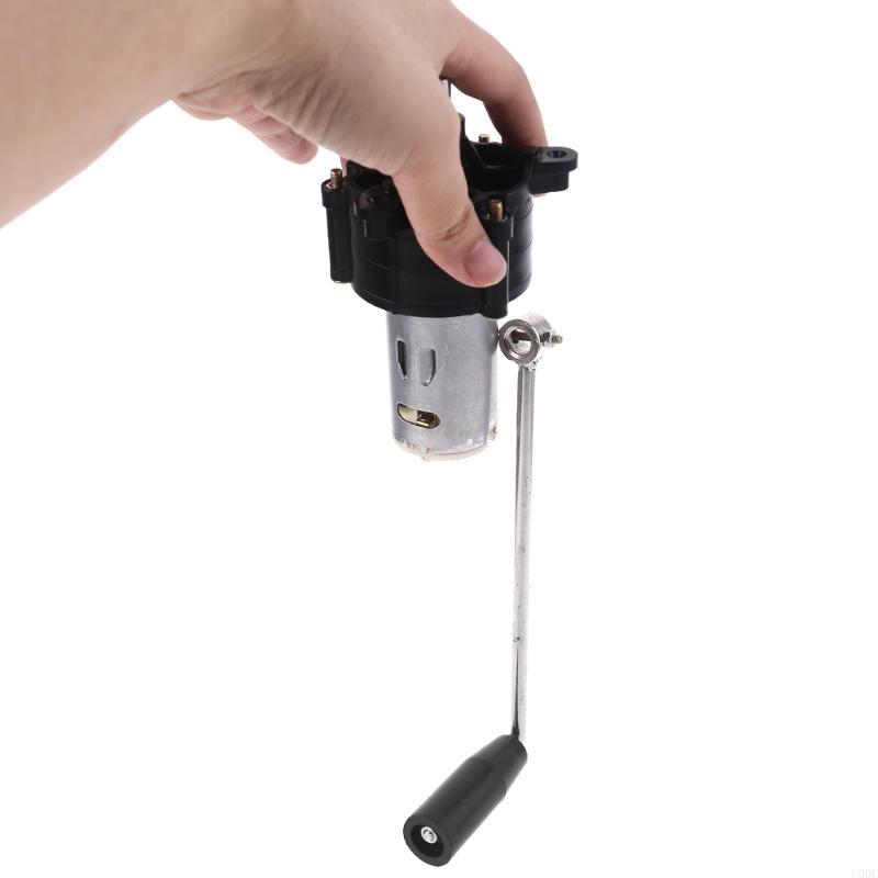1pcs Miniature Hand Crank Emergency Energy Motor