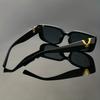Korean Fashion Cat Eye Sunglasses UV400 Protection Stylish Shades for Women Men Unisex Eyewear