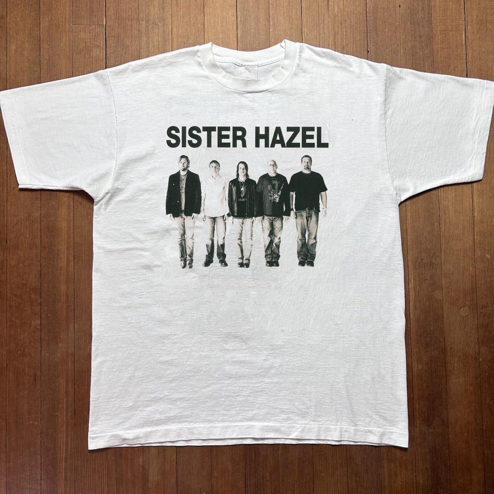 Хлопковая футболка унисекс Sister Hazel White, полный размер, S-5XL, PS53 S
