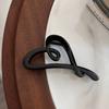 Irregular Hollow Out Hair Claws Clips Women Girls Large Heart Shape Crab Hair Clamps Barrettes Clips Hair Accessories