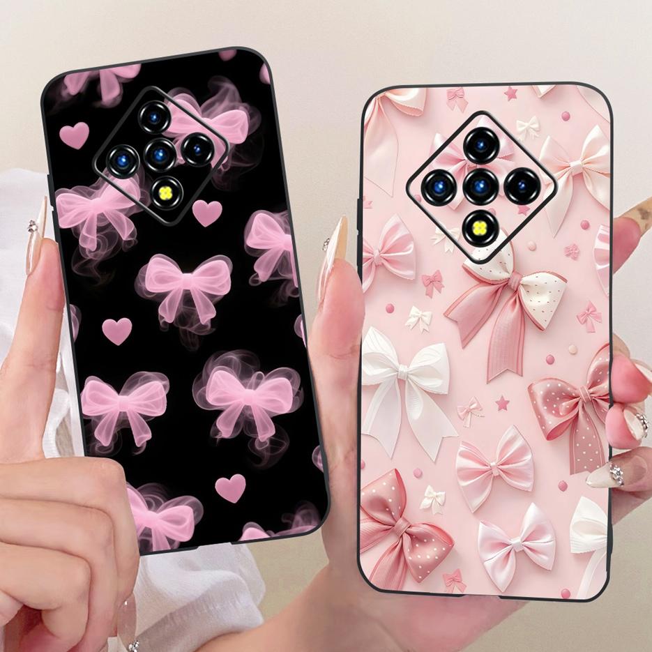 For Infinix Zero 8 Case X687 Stylish Flowers Butterfly Painted Cover Soft Slim Phone Case For Infinix Zero 8i Zero8 i X687B Bags