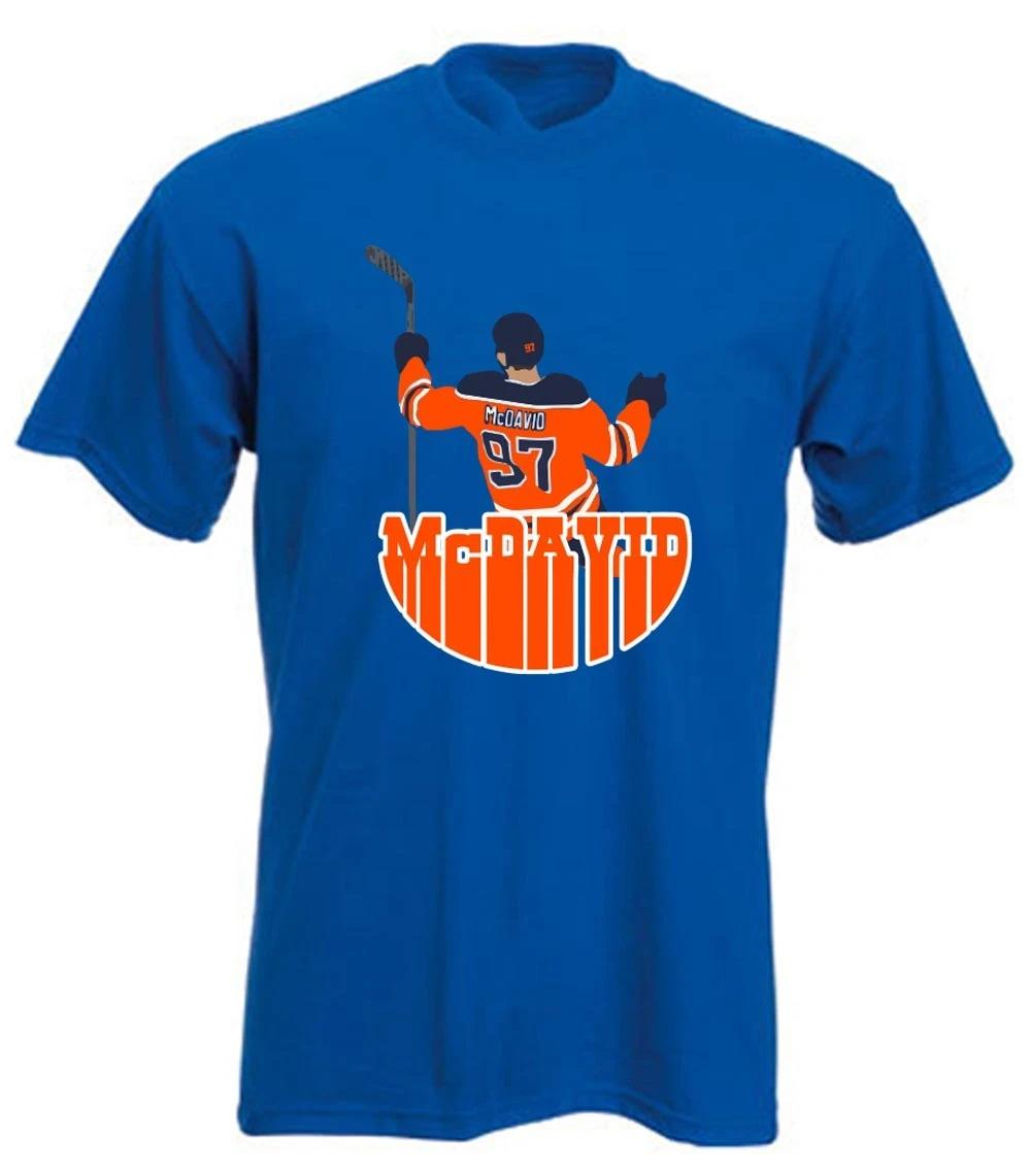 Connor McDavid Logo Edmonton Shirt T-Shirt XS